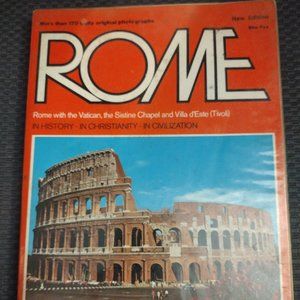 Italy Rome Vatican Poster Book